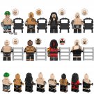 8pcs Wrestling World Stars Minifigures Lego Compatible Sports series Set