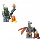 Geonosian Zombie and Boba Fett Minifigures Lego Compatible Star Wars Sets