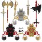 3pcs Batman Berserk Heavy Armament Minifigures Lego Compatible Batman movie Set