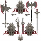 3pcs Silvery Heavy Batman Berserk Minifigures Lego Compatible Batman movie Set