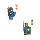 Papal Knight and Unicorn Knight Minifigures Lego Compatible Medieval Knight Set