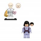 Dupli-Kate and Conquest Minifigures Lego Compatible Invincible TV Set