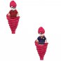 2pcs Shiratori Aira Minifigures Lego Compatible DAN DA DAN Set