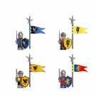 Dragon Knight Raven Knight Lion Knight Minifigures Lego Compatible Medieval Knight Set