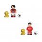 Kaka and Owen Minifigures Lego Compatible World Cup Set