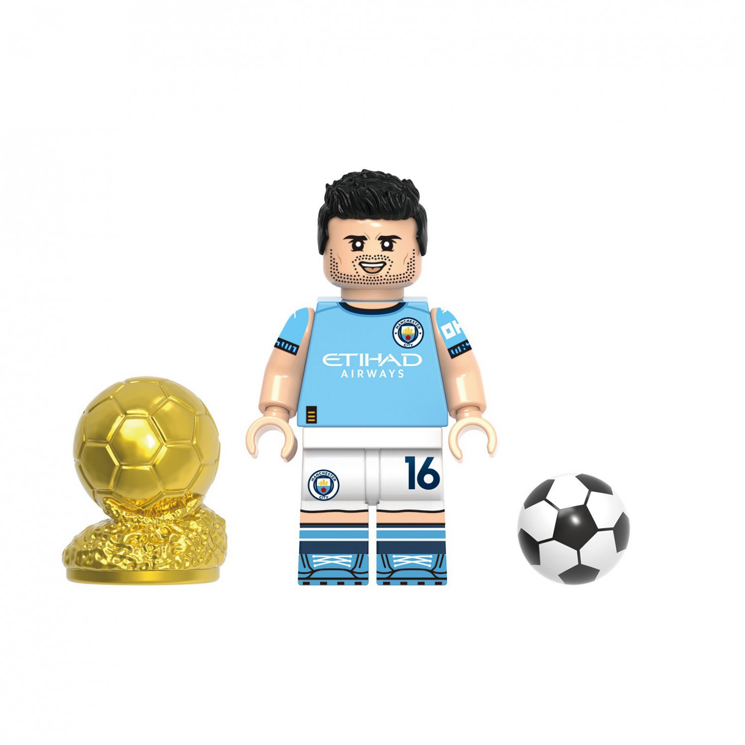 Rodrigo Minifigures Lego Compatible Spain National Football Team Minifigure