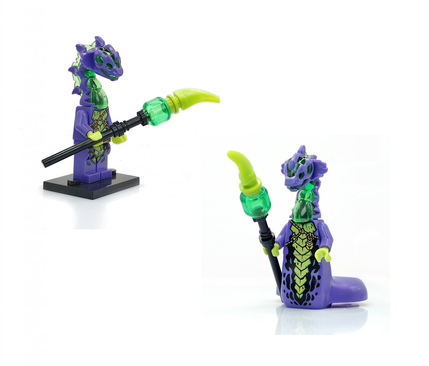 2pcs Acidicus Venomari Minifigures Lego Compatible Ninjago Set