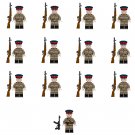 13pcs Russian Federation Ministry of Internal Affairs Minifigures Lego Compatible WW2 military Set