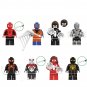 Spider-Girl Armored Spiderman Ultimate Spider-Woman Minifigures Lego Compatible New Spider-Man Set