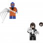 Spider-Girl and Flipside Spider-Man Minifigures Lego Compatible Spider-Man Movie Set