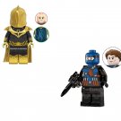Doctor Fate and Bullseye Minifigures Lego Compatible Super Heroes Sets
