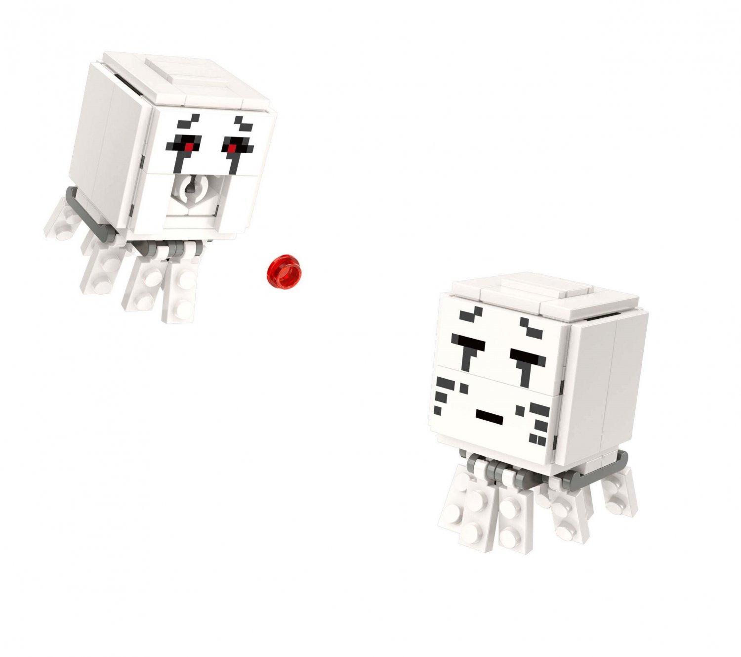 2pcs Ghast Minifigures Lego Compatible The Minecraft Set