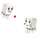 2pcs Ghast Minifigures Lego Compatible The Minecraft Set