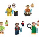Hector Salamanca Jesse Pinkman Walter White Minifigures Lego Compatible Breaking Bad Set