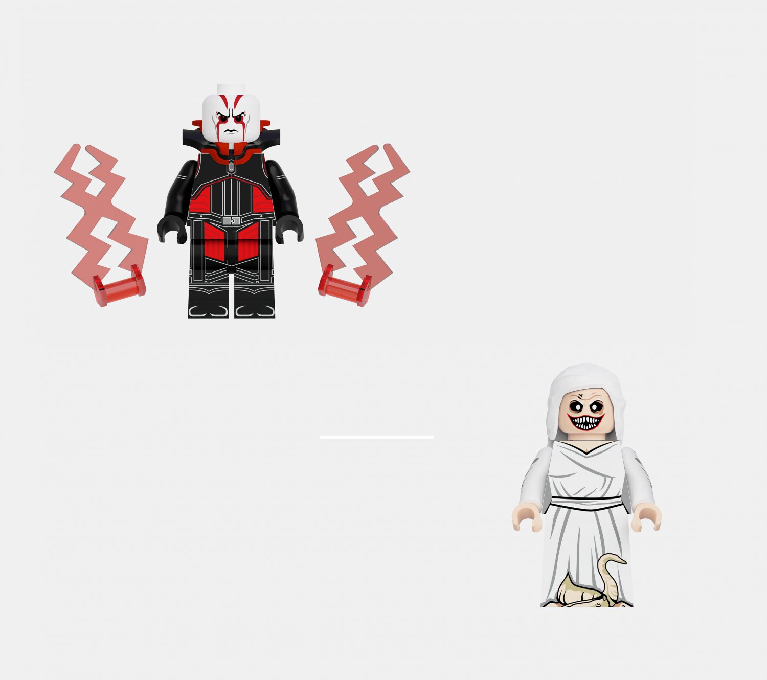 Abeloth and Son Minifigures Lego Compatible Star Wars The Force Awakens Set
