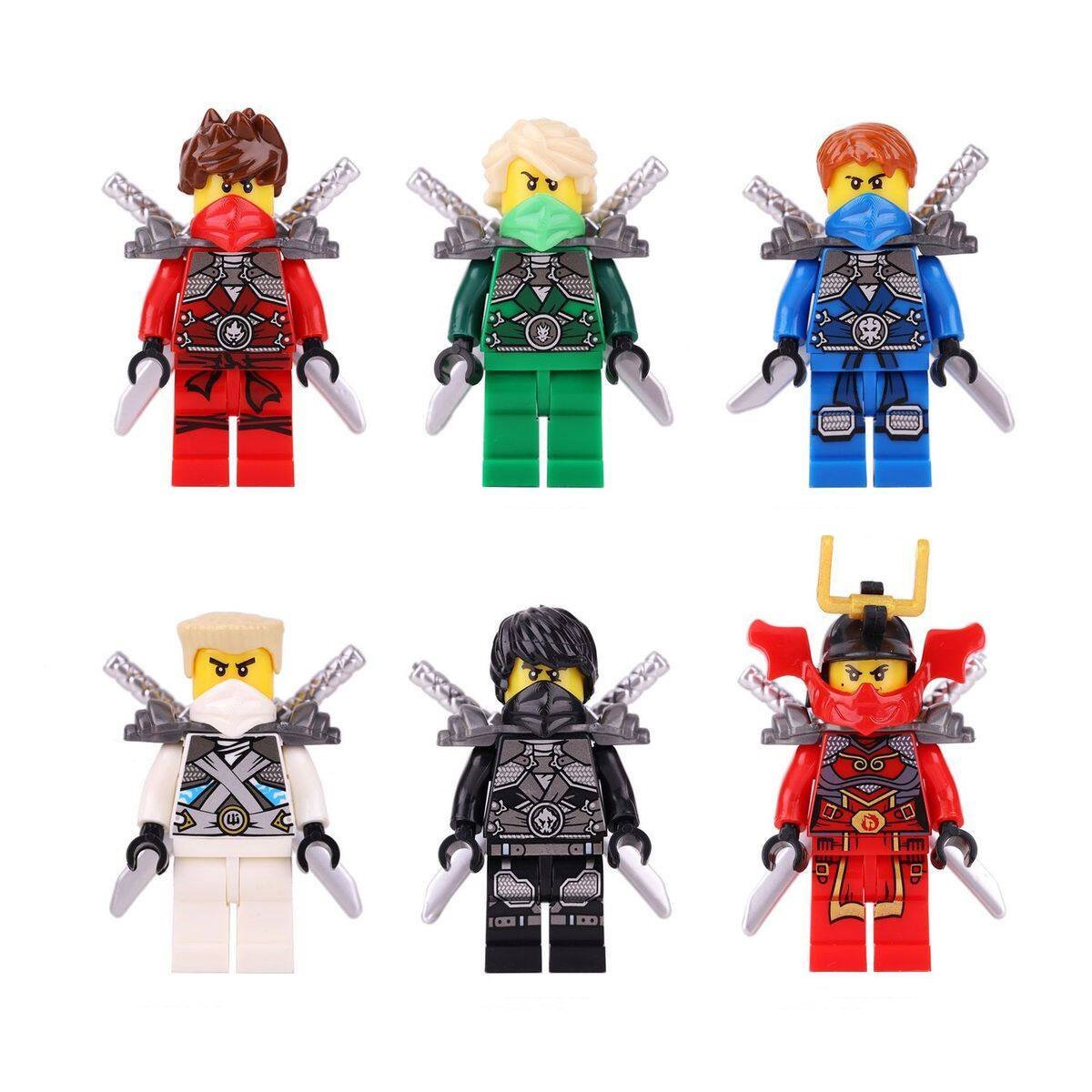 Kai Jay Cole Lloyd Zane Minifigures Lego Compatible Ninjago movie Set