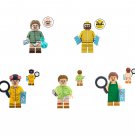 5pcs Walter White Minifigures Lego Compatible Breaking Bad TV Set