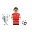 Lewandowski Minifigures Lego Compatible Football Star Minifigure