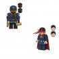 Bloody and Ultraman Minifigures Lego Compatible DC Super Heroes Set
