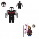 Colossus and Gambit Minifigures Lego Compatible X-Men movie Set