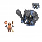 Trolls orcs and Gimli Minifigures Lego Compatible The Lord of the Rings movie Set