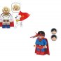 Power Girl and Kingdom Come Superman Minifigures Lego Compatible Justice League Sets