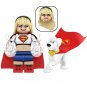 TAS Supergirl Minifigures Lego Compatible Supergirl movie Minifigure