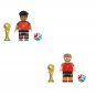 Lamine Yamal vs De Bruyne Minifigures Lego Compatible World Football Cup Set &iuml;&raquo;&iquest;