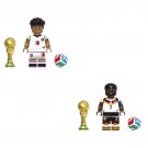 Rudiger vs Bellingham Minifigures Lego Compatible World Football Cup Set