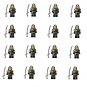 16pcs The Sunset Kingdoms Foot soldiers Minifigures Lego Compatible Game Set