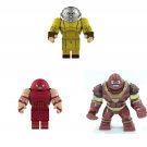 3pcs Juggernaut Minifigures Lego Compatible The X-Men Set