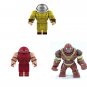 3pcs Juggernaut Minifigures Lego Compatible The X-Men Set