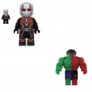 Compound Hulk and Giant Ant Man Quantum Suit Minifigures Lego Compatible The Avengers movie Set