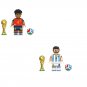 Lamine Yamal and Messi Minifigures Lego Compatible 2026 World Football Cup Set
