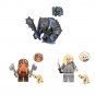Galadriel Gimli Trolls Minifigures Lego Compatible The Lord of the Rings TV Set