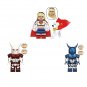 TAS Supergirl vs Blue Dragon White Dragon Minifigures Lego Compatible Justice League Set