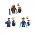 Scorpion Kitana Raiden Minifigures Lego Compatible Mortal Kombat 2 Set