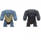 Cave Troll and Mountain Troll Minifigures Lego Compatible The Lord of the Rings Sets