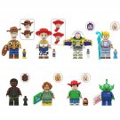 Andy Bonnie Combat Carl Bo Peep Jessie Minifigures Lego Compatible Toy Story movie Set