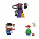 Zurg Andy Stinky Pete the Prospector Minifigures Lego Compatible Toy Story movie Set