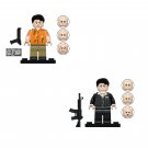 2pcs Scarface Minifigures Lego Compatible ‌Scarface Movie Set