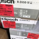 Klipsch R-2650-W II 6.5'' In-Wall Designer Speaker - White - B Stock NEW IN BOX