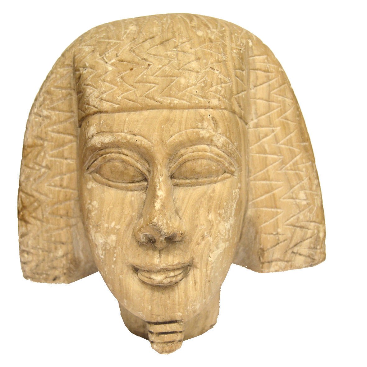 Rare Ancient Egyptian Statue Head Of Amenemhat III (reigned 1818–1770 BCE)