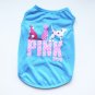 Victoriaâs Secret Pink Dog Pet XS-L Clothes Costume Cute Puppy Cat T-Shirt Summer Apparel
