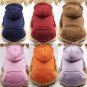 Hoodie Pet Sweatshirt XS-2XL Coat Puppy Dog Kitty Cat Warm Winter Clothes Style Jacket Warm