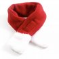 Santa Hat Scarf Set Christmas Plush Pet Puppy Dog Kitten Cat Winter Holiday Accessories