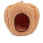 Pumpkin Pet Dog Cat Kennel Cozy Puppy Kitten Cave Bed Removable Cushions Mat Doggie Nest