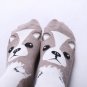 Womenâ��s High Socks Pet Puppy Dog Animal Cute Cartoon Print Cotton Slippers Ladies Leisure