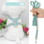 Rhinestone Harness Leash Pet Set S-L Diamante Studded Puppy Dogs Pet Supplies