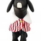 Red Stripe Neck Collar Cloak Scarf Cape Pet Dog Cat Christmas Fur Skirt Princess Holiday Accesories